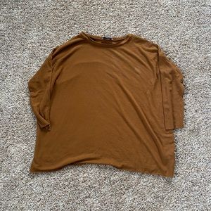 CJLA rust sterling sweater